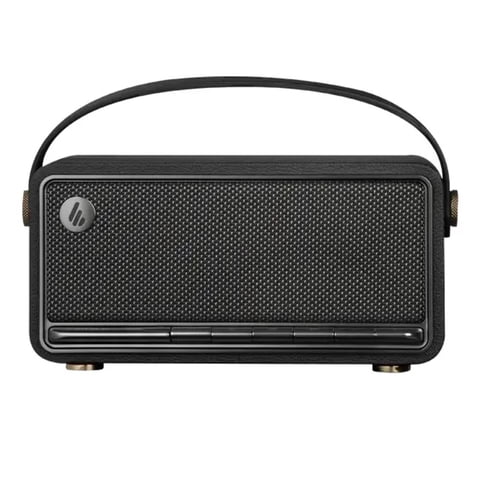 Edifier Mp330 Parlante Portátil Retro Black Con Bluetooth