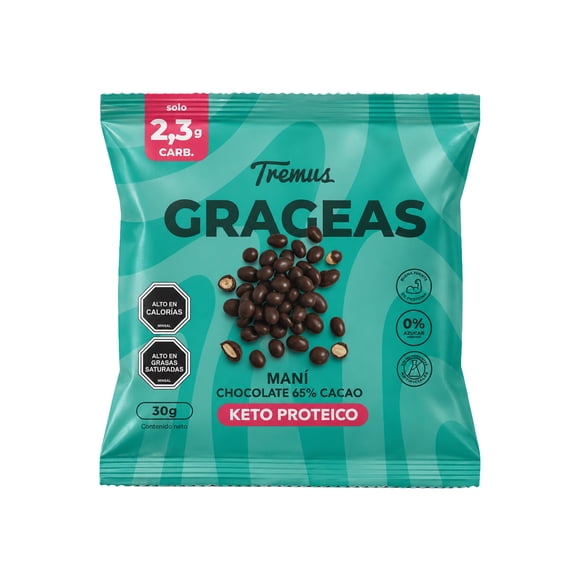Grageas de maní Keto, 40 g, Tremus