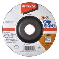 Makita - Muela Abrasiva Inox 36 Grit 125X6 35X22 23 Mm
