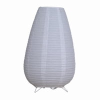 Magideal - Lámpara De Mesa Lámpara De Linterna Simple Pantalla De Papel Decorativa Lámpara De Escritorio Lámpara De Pie De Estilo Japonés Para