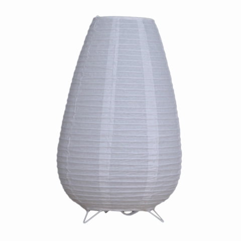 Magideal - Lámpara De Mesa Lámpara De Linterna Simple Pantalla De Papel Decorativa Lámpara De Escritorio Lámpara De Pie De Estilo Japonés Para