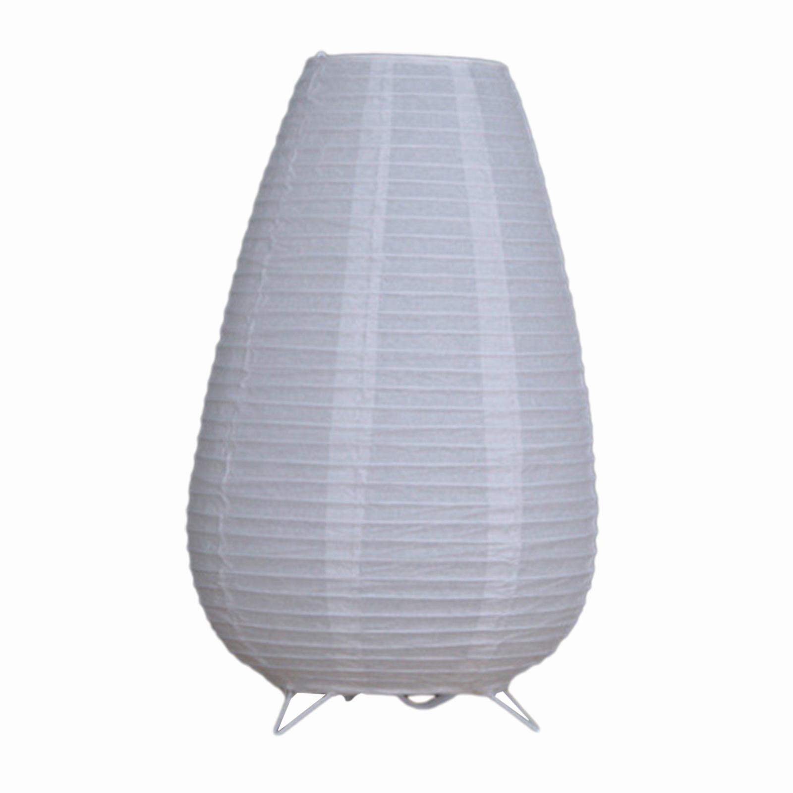 Magideal - Lámpara De Mesa Lámpara De Linterna Simple Pantalla De Papel Decorativa Lámpara De Escritorio Lámpara De Pie De Estilo Japonés Para