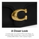 thumbnail image 5 of Bandolera Coach de piel granulada pulida Tabby 26 Black, 5 of 8