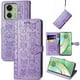 thumbnail image 2 of Funda Cartera FOXDOCK para MOTO Edge 40 , Flip PU con Relieve de Gatos y Perros, Tarjetero y Soporte, 2 of 6