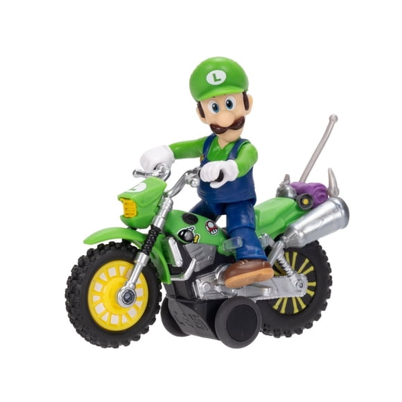 Moto Con Figura 6 Cm Luigi