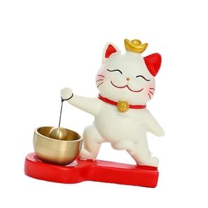 Bothyi - Adorno Colgante De Campana De Puerta De Gato De La Suerte Para Nevera, Restaurante, Regalo De Inauguración De La Casa, Estilo B