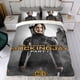 thumbnail image 4 of Los Juegos del Hambre Conjunto de sábanas temático, trío de piezas, cómodo y amigable con la piel, diseño único, regalo de decoración para el hogar para familiares, amigos y fans, 90 cm * 190 cm, 4 of 6