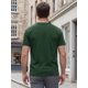 thumbnail image 3 of INSPIRE CHIC Camiseta de Hombre 100% Algodón Manga Corta Camiseta Interior de Verano Tallas S Verde Oscuro, 3 of 5