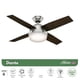 thumbnail image 2 of PACK X2 VENTILADOR DE TECHO HUNTER DANTE NIQUEL 44, 2 of 6