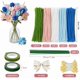 thumbnail image 2 of Kit de manualidades y artes con 480 limpiapipas multicolores, 2 of 9