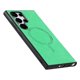 thumbnail image 4 of Magnetic Slim Case for Samsung Galaxy S24 Ultra with Camera Guard & Anti-Scratch Back Green, 4 of 6