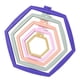 thumbnail image 5 of 5x Marco De Aros De Bordado Anillo De Aro DIY Herramienta De Punto De Cruz Multicolor 5 Uds, 5 of 5