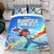 thumbnail image 4 of ¡Hailey Está Encima! Conjunto de sábanas temático, trío de piezas, cómodo y amigable con la piel, diseño único, regalo de decoración para el hogar para familiares, amigos y fans, 90 cm * 190 cm, 4 of 6