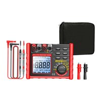 Magideal - Probador Digital De Resistencia De Aislamiento, Megóhmetro, Voltímetro Portátil De Rango Automático, Medidor De Megóhmetro Para Prueba De Diodos, Cicl