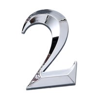 Magideal - Número De Casa 3D, Letrero De Buzón, Señalización Resistente A La Intemperie, Número De Puerta Para Hotel 2