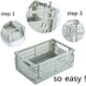 thumbnail image 2 of Canasto Plegable Organizadora Cesta De Compras C, 2 of 2