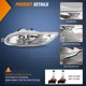 thumbnail image 2 of Conjunto de faros antiniebla Nilight para Toyota Camry y Corolla 2002-2004, 12 V 55 W, 2 of 8