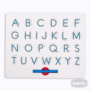 Dactic - Tablero Magnético Letra Mayúscula 2D