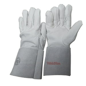 Genérico - Guante Soldador Tig Cabritilla Puño Largo T-9 - Weldfan