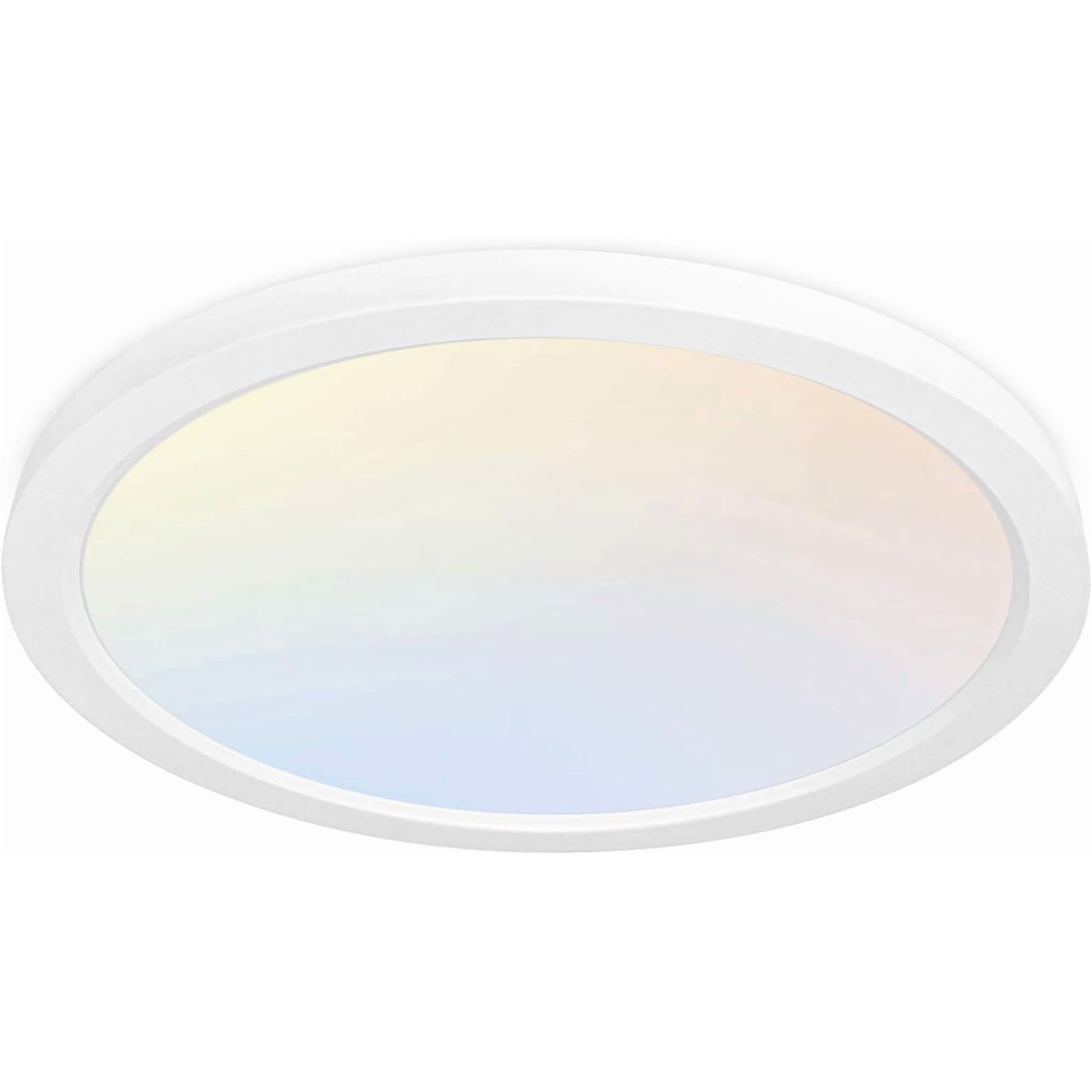 Luz De Panel Redondo Led Hykolity 30 Cm 24w 3cct Blanca