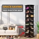 thumbnail image 2 of Organizador giratorio negro de 8 niveles para zapatos SpaceAid, 2 of 7