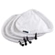 thumbnail image 1 of 4 almohadillas de repuesto para mopa de vapor, lavables, de microfibra, triangulares., 1 of 8