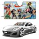 thumbnail image 1 of Súper Heroínas Parasol para Parabrisas Delantero Protector Plegable, Visera Solar para Auto Bloquea Rayos UV Mantiene tu Vehículo Fresco 130cm*70cm, 1 of 6