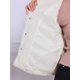 thumbnail image 5 of INSPIRE CHIC Chaleco de Piel Sintética para Mujer con Botones Sin Mangas Abierto al Frente Chaqueta de Invierno 2025 S Albaricoque, 5 of 6