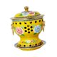 thumbnail image 1 of Cloisonne Hot Poth Sturdy Family Recolectando Calentamiento De Olla De Cocción Pot De Olla Amarillo, 1 of 5