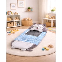 Mylhogar - Saco De Dormir Para Niños 2 En 1: Almohada Y Saco Happy Nappers