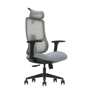 Silla Escritorio Oficina Krone Ergonomica Curva Perseo Negro