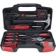 thumbnail image 1 of Kit de Herramientas Hantinstom 39 Piezas Cromadas con Maletín, 1 of 3