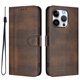 thumbnail image 1 of Funda Cartera para iphone 14 Pro Protección 360° con Ranuras para Tarjetas y Soporte Marrón, 1 of 6