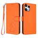 thumbnail image 1 of Funda Volteable con Diseño de Gato para Nothing Phone 3A Lite, Naranja, 1 of 6
