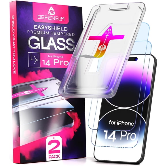 Protector de pantalla de cristal templado Defenslim para iPhone 14 Pro
