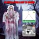 thumbnail image 4 of Fantasmas colgantes de Halloween Jibeufi Espeluznante niña fantasma que se balancea, 4 of 7