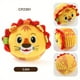 thumbnail image 1 of Cartoon Puppet Animal Fitness Ball Baby Hand Grab Soft Plush Bell Ball Educational Toys, 1 of 3