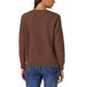 thumbnail image 3 of INSPIRE CHIC Suéteres de Mujer Cuello en V Tejido de Ganchillo Hueco Manga Larga Jersey Top L Marrón, 3 of 6