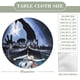 thumbnail image 2 of Giallo (terror thriller)-theme Fitted Round Tablecloths Elastic Edged Table Covers Waterproof Table Cloth for Kitchen Holiday Party Tables Decor 120cm, 2 of 6
