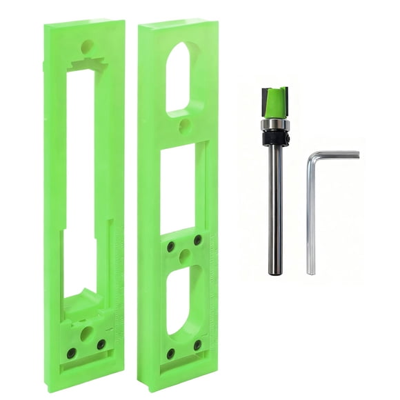Kit de plantilla para bisagras ocultas zeyuansen de 5,3-7,8"