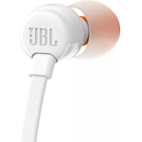 Audifono Alambrico In-Ear Headphone Tunet110 Blanco Jbl T110