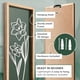 thumbnail image 4 of Set de arte mural floral 3D de madera Tide and Tales, 18 x 41 cm, 4 of 9