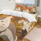 thumbnail image 1 of Natsume's Book of FriendsCartoon Collection 3-Piece Comforter Set, Personalized Bedding Decor for Kids And Teens Bed Sheets, 1 of 5