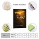 thumbnail image 2 of Post Malone Cuadro decorativo colgante - Arte de pared - Póster enmarcado - Decoración de pared - Regalos para familia, amigos y aficionados 20*30 cm, 2 of 6