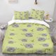 thumbnail image 1 of Cartoon Koala Wallpaper Theme Bedding Set | Includes 1 Duvet Cover and 2 Pillowcases Soft and Comfortable, 1 of 5