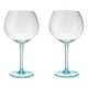 thumbnail image 1 of Set 2 Copas Aperitivo Cristal Celeste 640ml Cocktail Glasso, 1 of 3