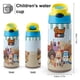 thumbnail image 2 of Barbería de Pan Botella de Agua con Tapa Pop Top de Un Toque, Acero Inoxidable, a Prueba de Fugas, para Deportes, Botella Infantil azul 12 oz, 2 of 6