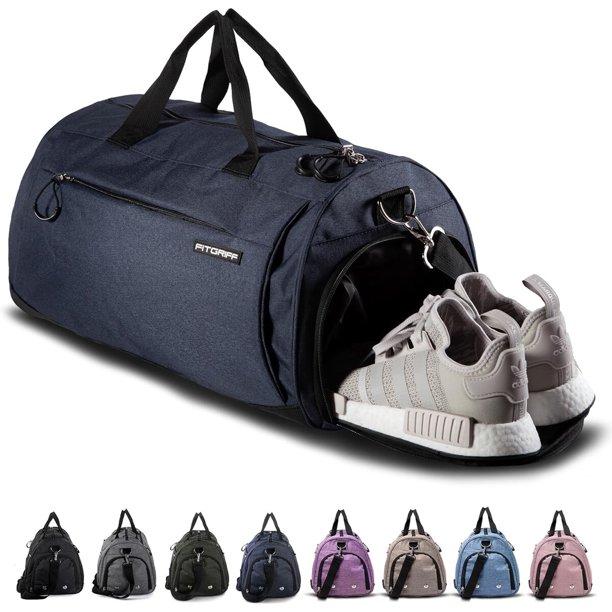 Bolso Fitgriff para Gimnasio FG009 con Compartimento para Zapatillas y Bolsillo Impermeable
