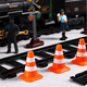 thumbnail image 3 of Xiao Hua Juego de 10 mini Conos de Tráfico, Usados para Juegos de Seguridad, Simulación de Barricadas, 0.98 X 1.38in, Naranja, 3 of 4