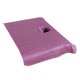 thumbnail image 3 of Mesa De Masaje De Algodón Puro, Toalla Con Orificio Para La Cara, Funda De Cama De Belleza, Sábana Púrpura, 3 of 3